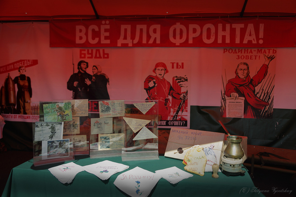 Экспозиция музея собак к празднику Победы в ВОВ, 2019 г